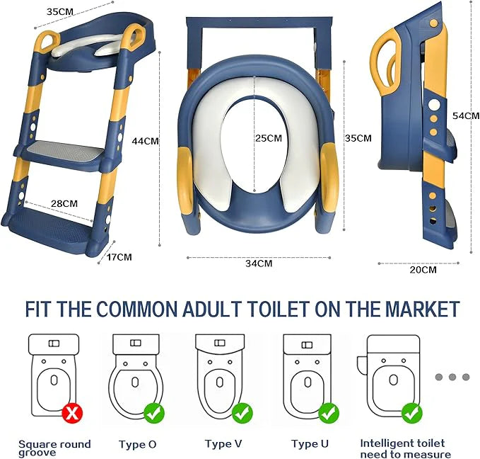 Riduttore WC Con Scaletta Per Bambini Pottypal™